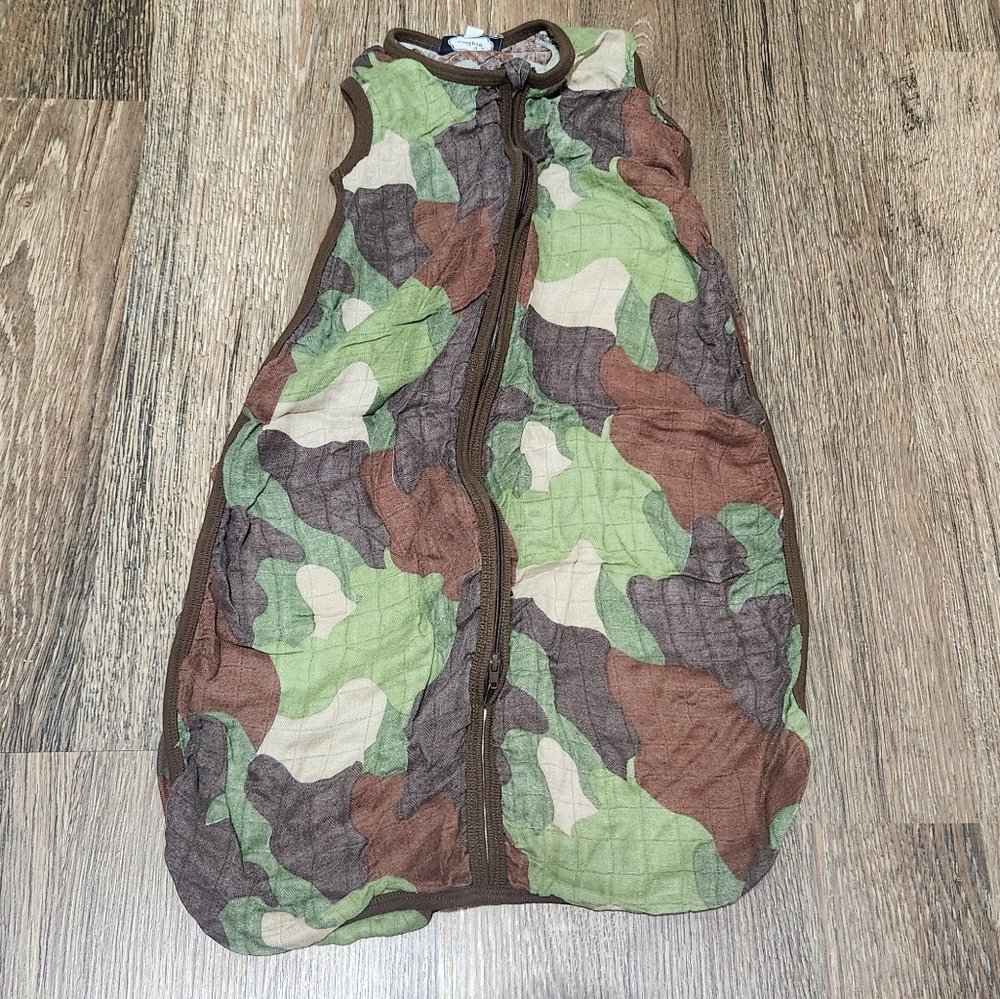 Mudpie Camouflage Sleep Sack 0-6 Months
